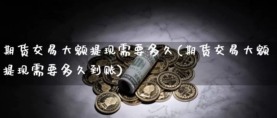 期货交易大额提现需要多久(期货交易大额提现需要多久到账)_https://www.qdfrdjx.com_道指期货直播间_第1张