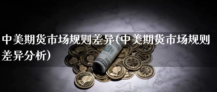 中美期货市场规则差异(中美期货市场规则差异分析)_https://www.qdfrdjx.com_道指期货手续费_第1张