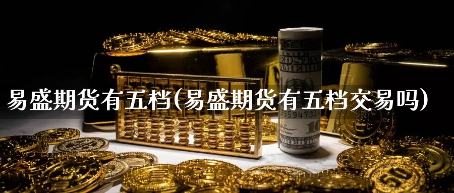 易盛期货有五档(易盛期货有五档交易吗)_https://www.qdfrdjx.com_道指期货直播室_第1张