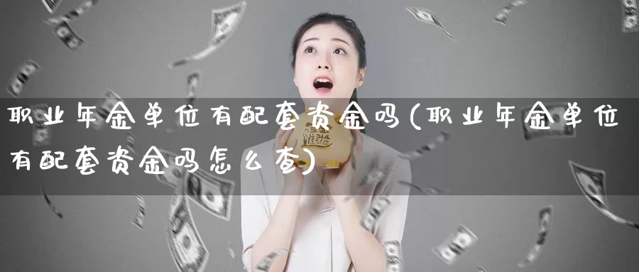 职业年金单位有配套资金吗(职业年金单位有配套资金吗怎么查)_https://www.qdfrdjx.com_道指期货直播间_第1张