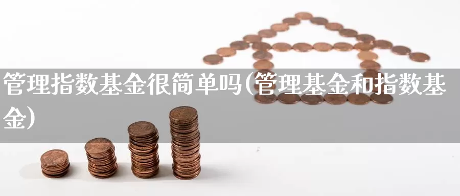 管理指数基金很简单吗(管理基金和指数基金)_https://www.qdfrdjx.com_道指期货手续费_第1张