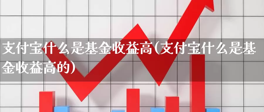 支付宝什么是基金收益高(支付宝什么是基金收益高的)_https://www.qdfrdjx.com_道指期货直播室_第1张