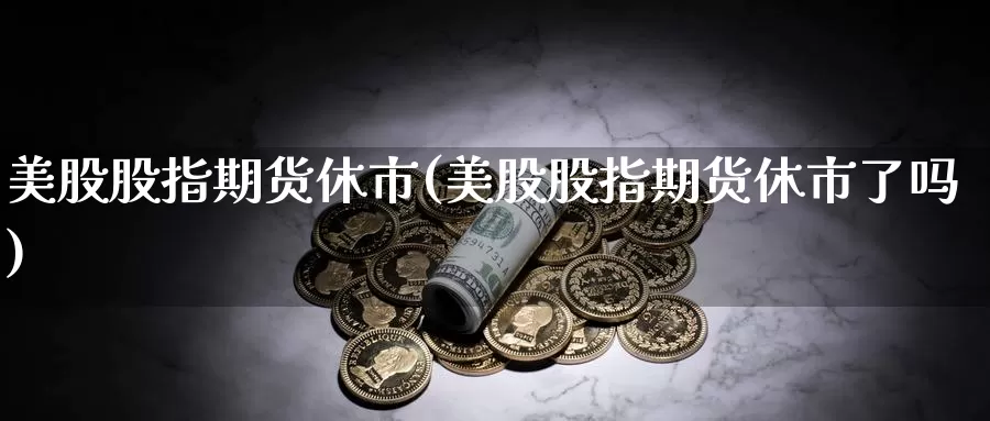 美股股指期货休市(美股股指期货休市了吗)_https://www.qdfrdjx.com_道指期货直播间_第1张