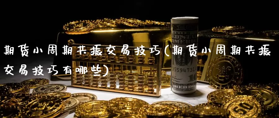 期货小周期共振交易技巧(期货小周期共振交易技巧有哪些)_https://www.qdfrdjx.com_道指期货直播间_第1张