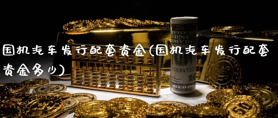 国机汽车发行配套资金(国机汽车发行配套资金多少)_https://www.qdfrdjx.com_道指期货直播室_第1张