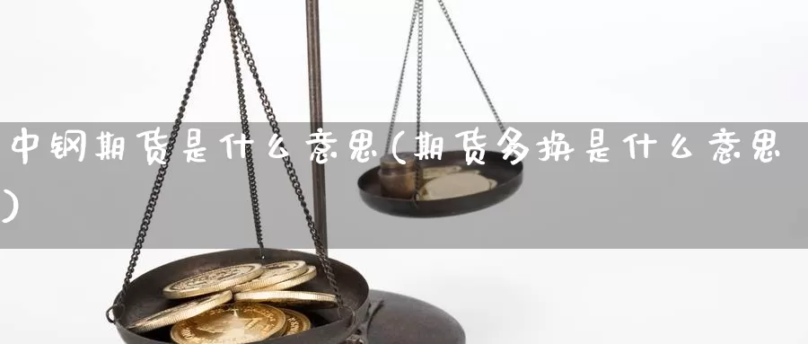 中钢期货是什么意思(期货多换是什么意思)_https://www.qdfrdjx.com_道指期货手续费_第1张